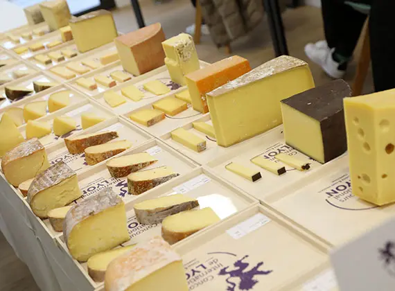 Concours desFROMAGES ET PRODUITS LAITIERS