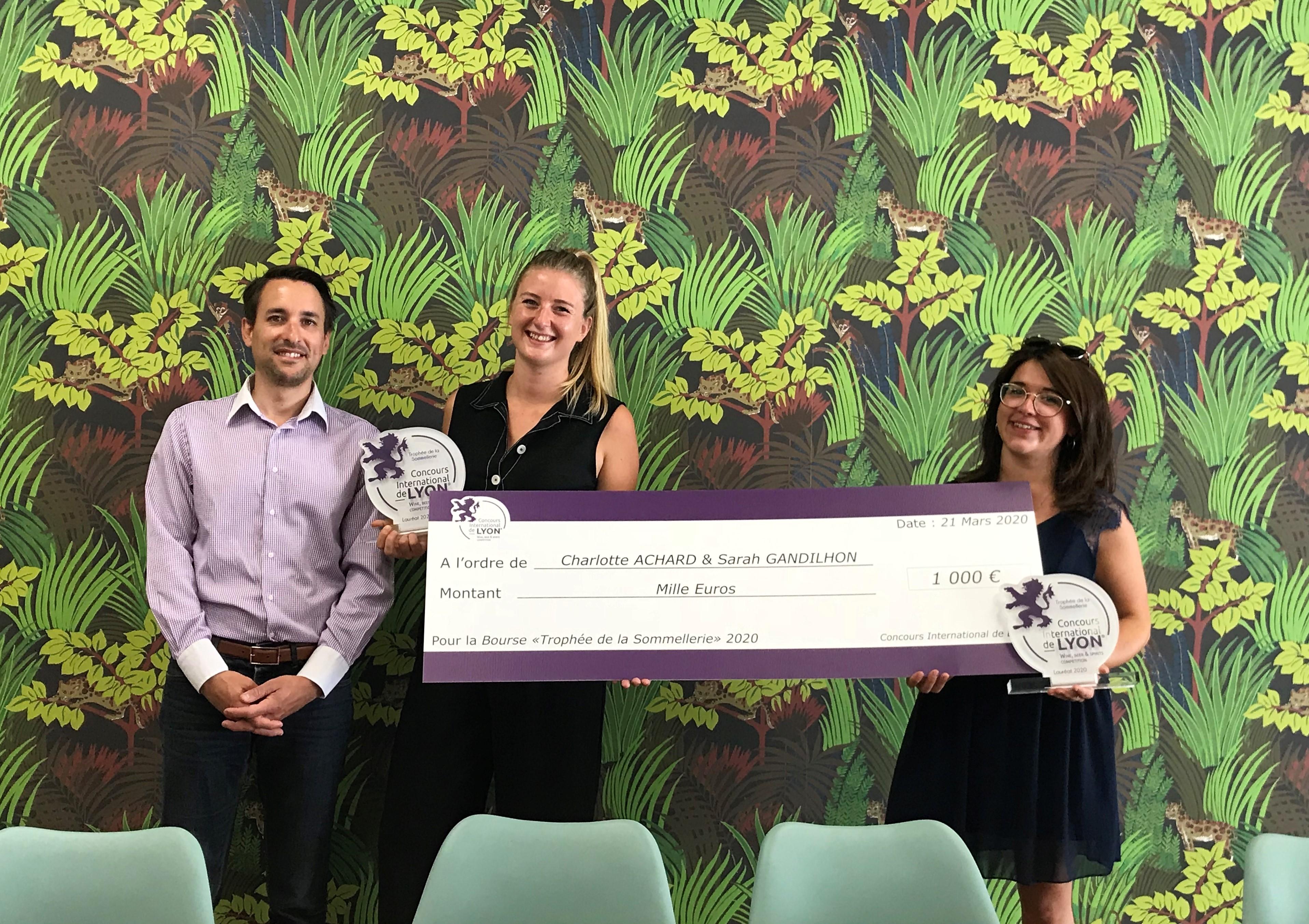 Trophée de la Sommellerie 2020 : Félicitations aux gagnantes