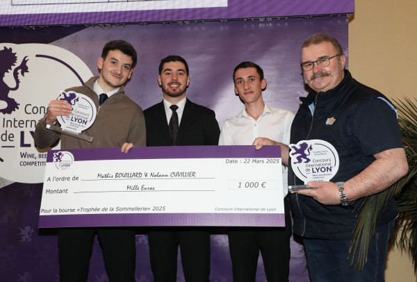 Sommelerie-Auszeichnung 2025: Glückwünsche an die Sieger und Siegerin!
